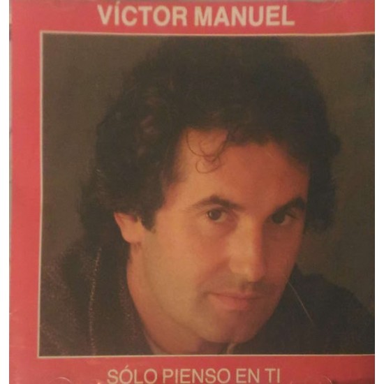 Víctor Manuel ‎"Sólo Pienso En Ti" (CD)