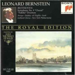 Beethoven, Leonard Bernstein, New York Philharmonic Orchestra - Symphony No.9 'Choral', 'Fidelio' Overture  (CD - ed. Especial)
