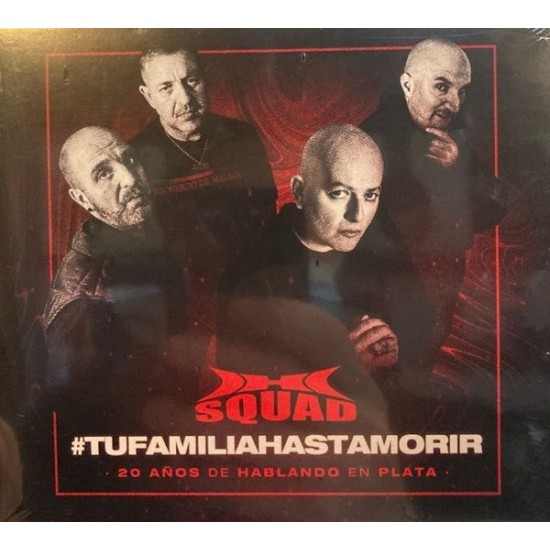 Hablando En Plata Squad "#TUFAMILIAHASTAMORIR" (CD - Digipack)