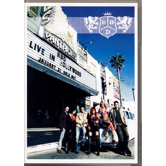 RBD ‎"Live In Hollywood" (DVD)