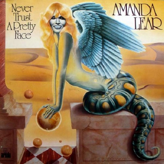 Amanda Lear ‎"Never Trust A Pretty Face" (LP)