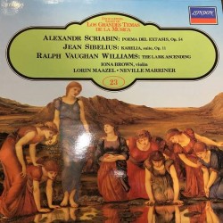 Alexander Scriabine / Jean Sibelius / Ralph Vaughan Williams - Poema Del Extasis, Op.54 / Karelia, Suite Op.11 / The Lark Ascending (LP) 