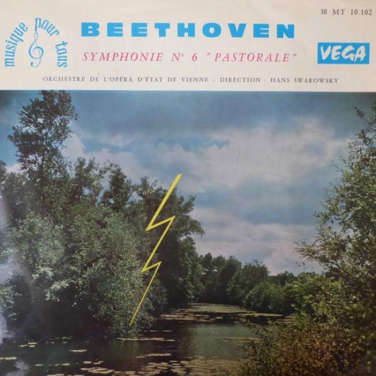 Beethoven,Orchestre De L'Opéra D'État De Vienne, Hans Swarowsky ‎– Symphonie N°6 "Pastorale" (LP)