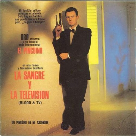 Un Pingüino En Mi Ascensor ‎"La Sangre Y La Televisión" (LP)