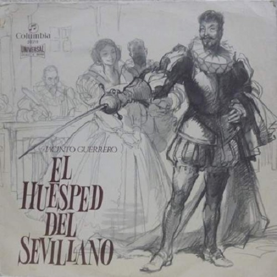 Jacinto Guerrero ‎"El Huésped Del Sevillano" (LP)