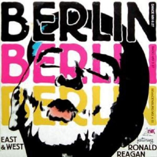 East & West Featuring Ronald Reagan ‎"Berlin" (12" - Vinilo Color Rosa)