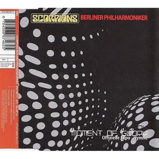 Scorpions & Berliner Philharmoniker ‎"Moment Of Glory (Offizielle Expo - Hymne)" (CD - MAXI)  