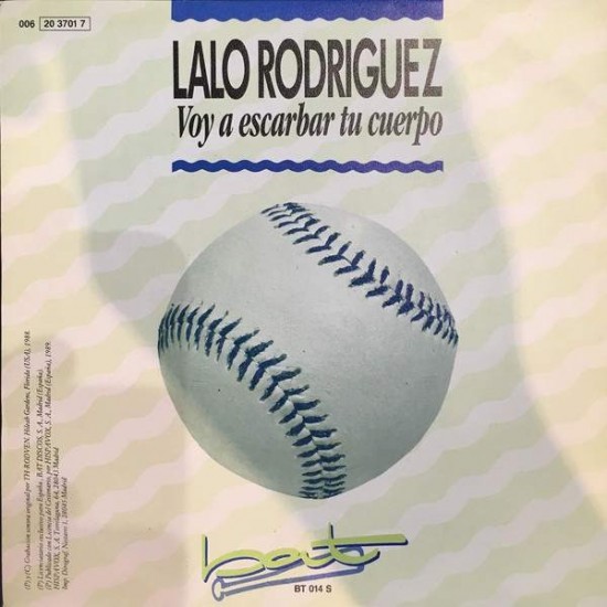 Lalo Rodriguez ‎"Voy A Escarbar Tu Cuerpo" (7")