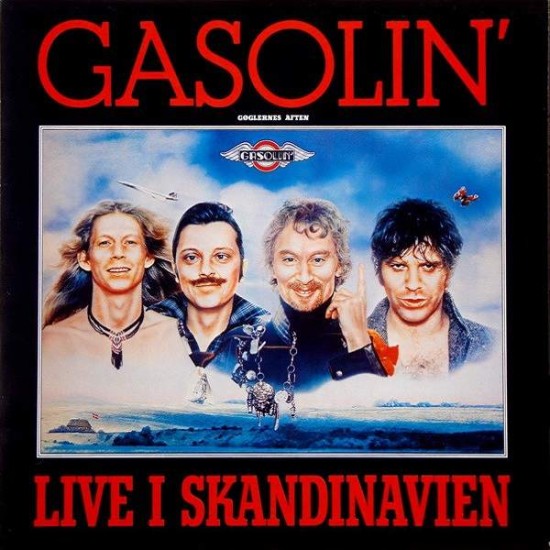 Gasolin' ‎"Live I Skandinavien (Gøglernes Aften)" (LP)