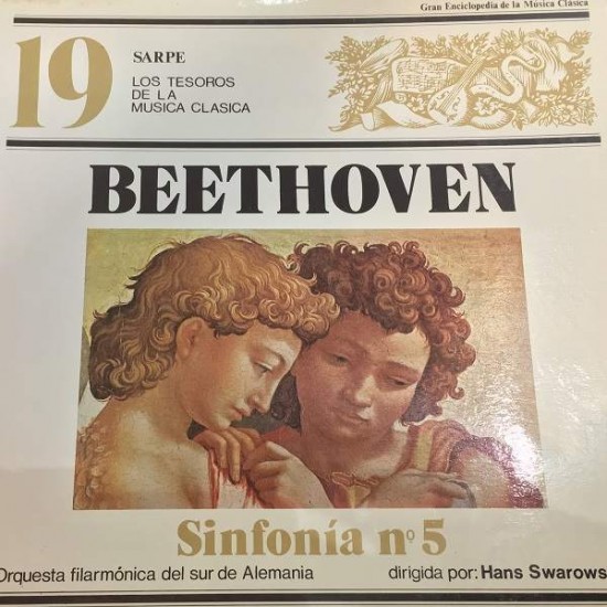 Beethoven - Hans Swarowsky , Orquesta Filarmónica Del Sur De Alemania "Sinfonia Nº5" (LP) 