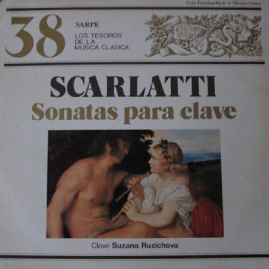 Domenico Scarlatti ‎"Sonatas Para Clave" (LP) 