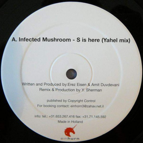 Infected Mushroom / Avalanche "S Is Here / Friendzone" (12")