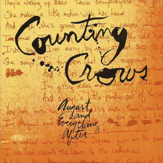 Counting Crows ‎"August And Everything After" (CD) 