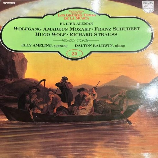 Mozart/ Schubert/ Wolf / Strauss ‎"El Lied Aleman" (LP)