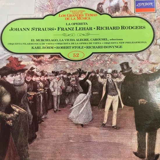 Johann Strauss/ Franz Lehár / Richard Rodgers ‎"La Opereta" (LP)