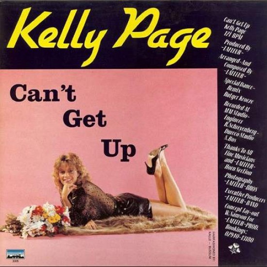Kelly Page ‎"Can't Get Up" (12")