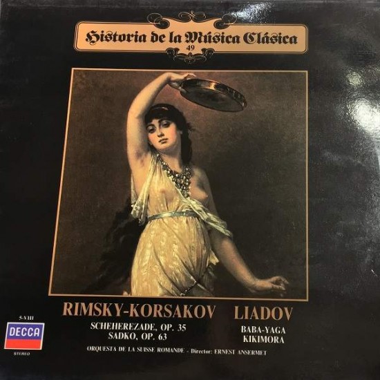 Nikolai Rimsky-Korsakov / Anatoly Liadov ‎"Russlan Y Ludmila - Khovantchina Una Noche En El Monte Pelado - El Principe Igor" (LP)