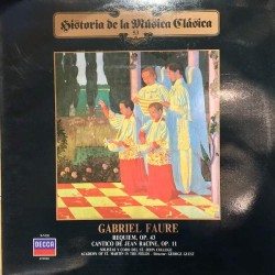 Gabriel Fauré - Requiem, Op. 43 / Cantico De Jean Racine, Op. 11 (LP) 