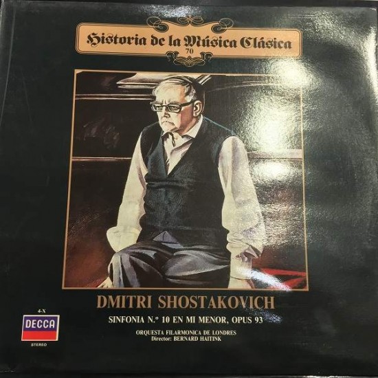 Dmitri Shostakovich ‎"Sinfonia Nº10 En Mi Menor, Opus 93" (LP)