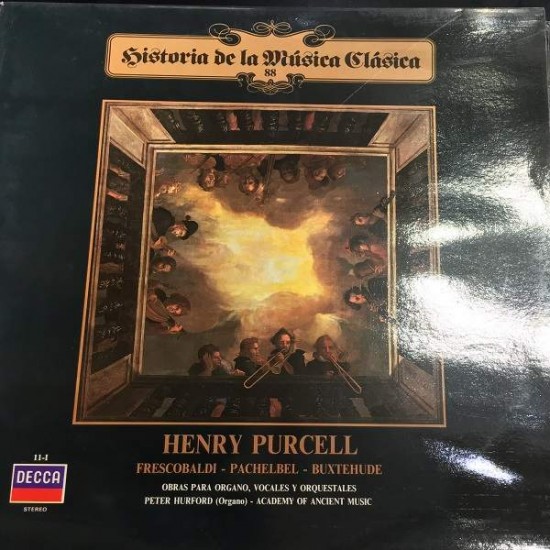 Henry Purcell / Frescobaldi / Pachelbel / Buxtehude "Obras Para Organo, Vocales Y Orquestales" (LP)