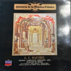 Georg Friedrich Händel - Piccini - Lampugnani - Bonocini - Arne - Seleccion De Operas (LP) 