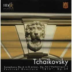 Tchaikovsky "Symphony No. 6 In B Minor, Op. 74 ("Pathétique") / Festival Overture "1812", Op. 49" (CD) 