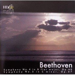 Beethoven "Symphony No.4 in B flat major, Op.60 / Symphony No.5 in C minor, Op.67" (CD) 