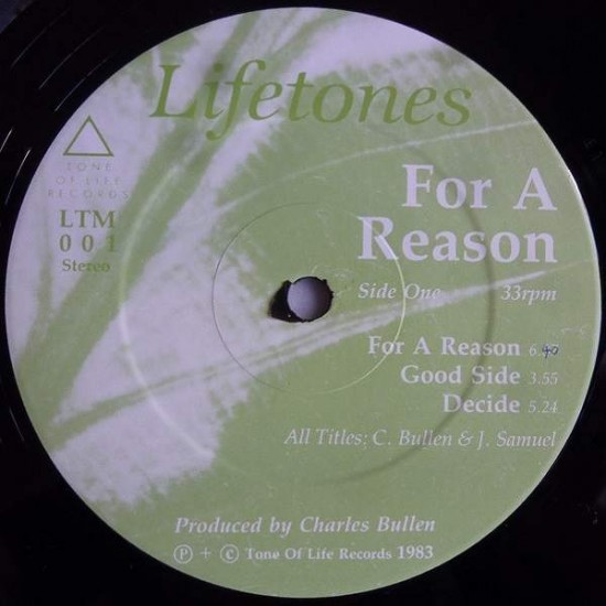 Lifetones ‎"For A Reason" (LP)
