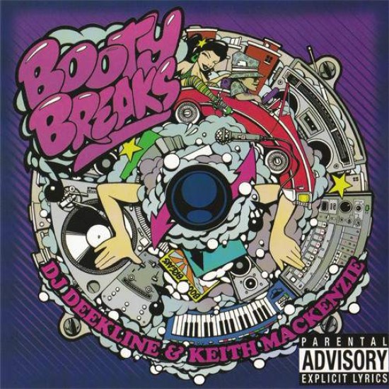 DJ Deekline & Keith Mackenzie ‎"Booty Breaks" (CD) 