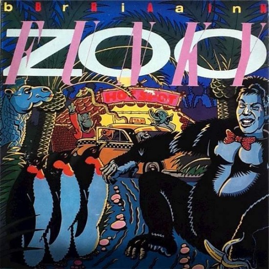 Brian Brain ‎"Funky Zoo" (12")