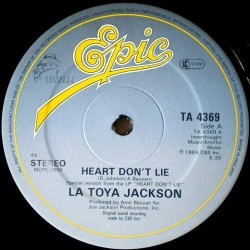 La Toya Jackson ‎"Heart Don't Lie" (12")