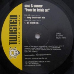 Sass & Sameer - From The Inside Out (12")  Sass & Sameer - From The Inside Out (12")