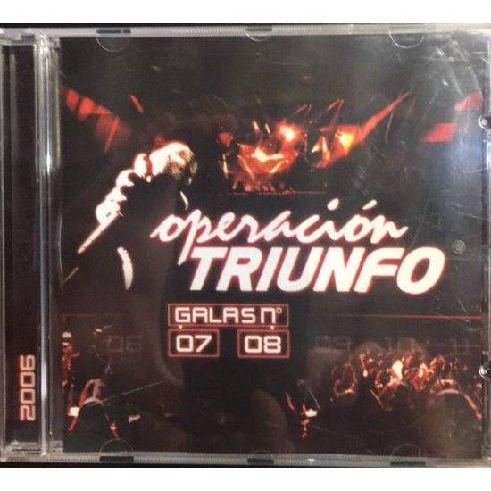 Operación Triunfo 2006 ‎"Galas nº 07 08" (CD) 