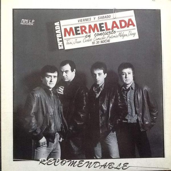 Mermelada "Recomendable" (12")