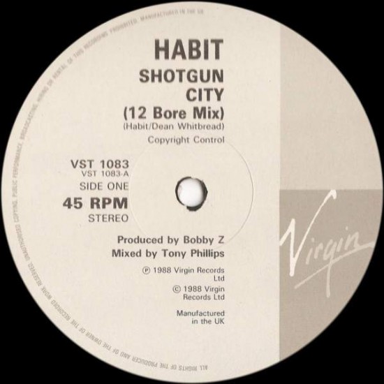 Habit ‎"Shotgun City" (12")