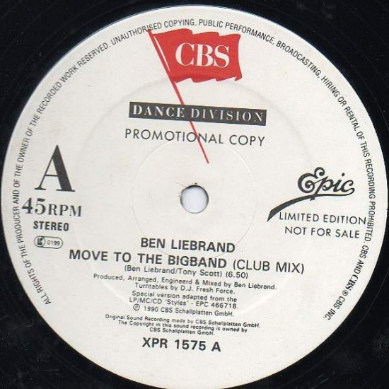Ben Liebrand ‎"Move To The Bigband" (12")