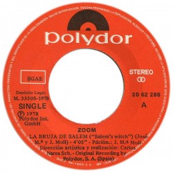 Zoom - La Bruja De Salem (7")  Zoom - La Bruja De Salem (7")