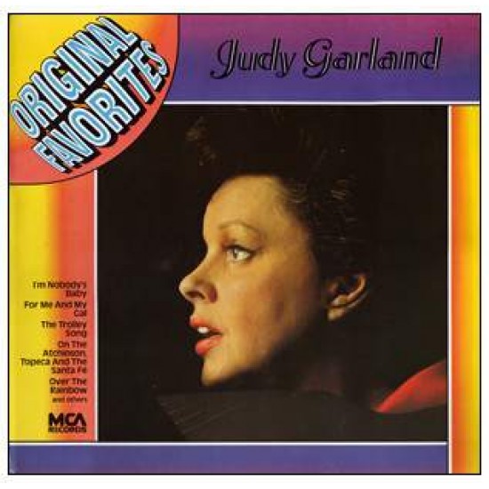 Judy Garland ‎ "Original Favorites"(LP)