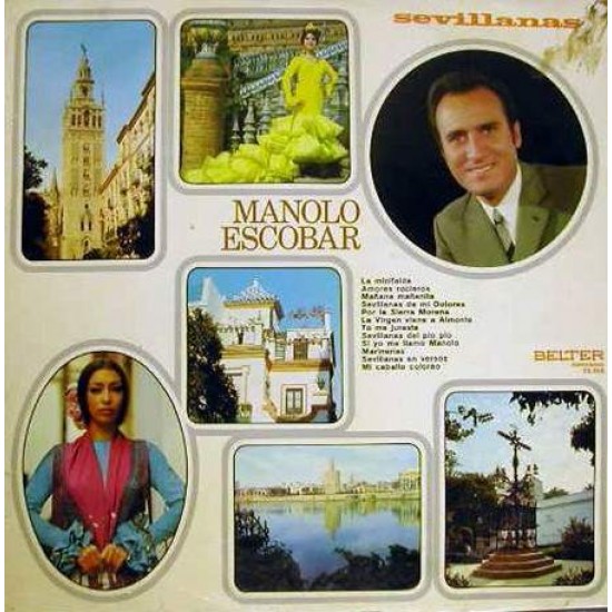 Manolo Escobar ‎"Sevillanas" (LP)