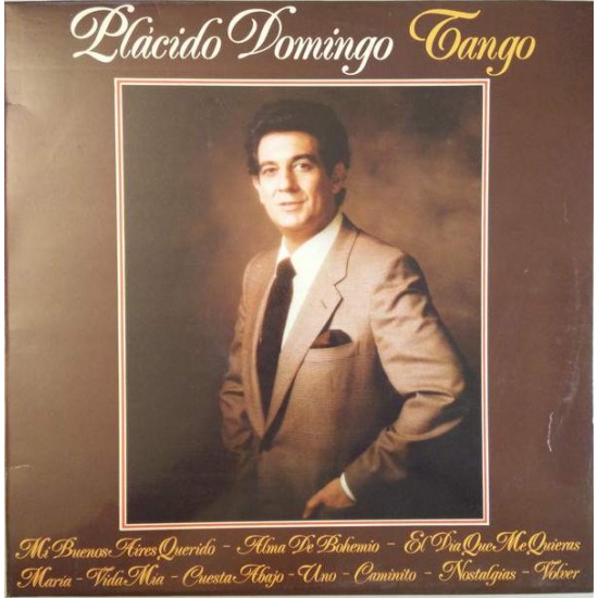 Plácido Domingo "Tango" (LP)