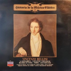 Luciano Pavarotti / Joan Sutherland / Marilyn Horne / Nicolai Ghiaurov / The London Symphony Orchestra / National Philharmonic Orchestra - La Sonnambula - Capuletos Y Montescos - Beatrice DI Tenda - Norma - Los Puritanos (LP) 