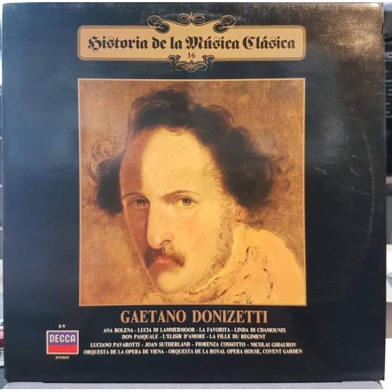 Pavarotti / Sutherland / Cossotto / Ghiaurov / Orchester Der Wiener Staatsoper / Orchestra Of The Royal Opera House "Historia de la Música Clásica 16" (LP)
