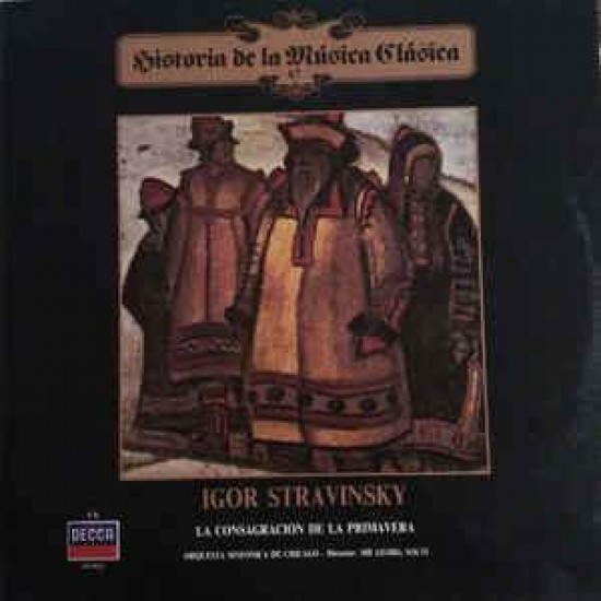 Igor Stravinsky ‎"Historia de la Música Clásica 67 (La Consagración de la Primavera)" (LP)