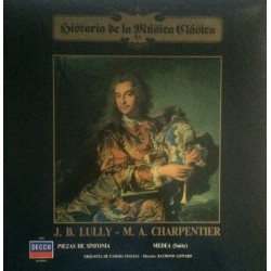 J. B. Lully / M. A. Charpentier / Orquesta De Camara Inglesa / Raymond Leppard - Piezas de Sinfonía / Medea (Suite) (LP) 