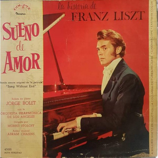 Franz Liszt ‎ "Sueño De Amor" (LP)