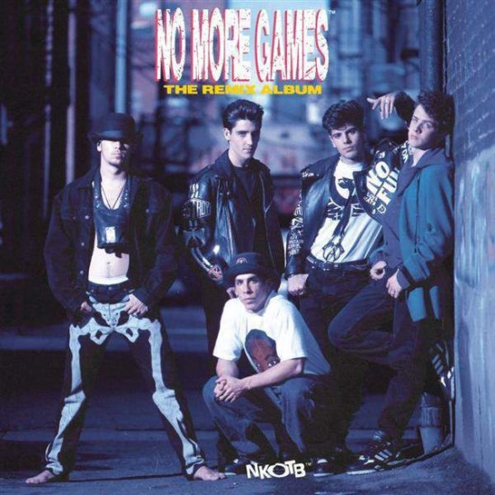 New Kids On The Block ‎ "No More Games (The Remix Album)" (LP)