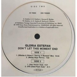 Gloria! "Don't Let This Moment End" (12")