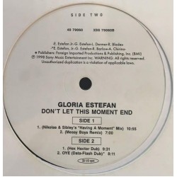 Gloria! - Don't Let This Moment End (12") 