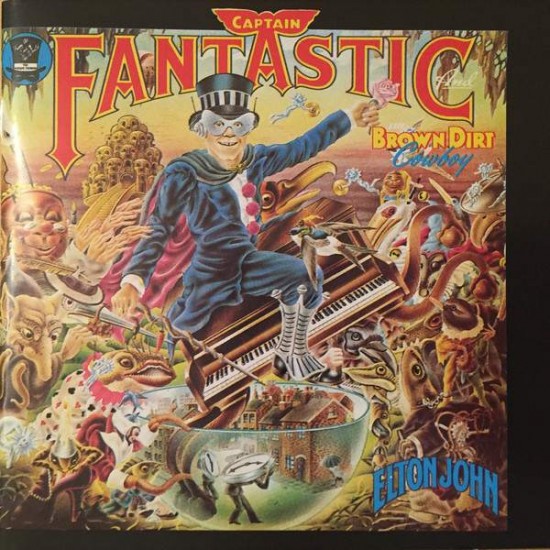Elton John ‎"Captain Fantastic And The Brown Dirt Cowboy" (CD) 