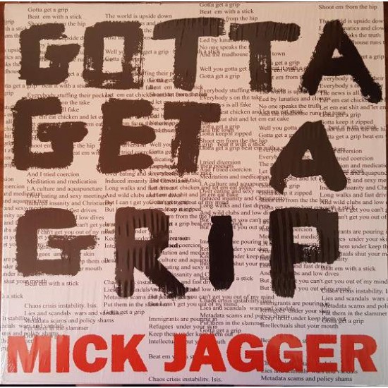 Mick Jagger "Gotta Get A Grip / England Lost" (12" - Limited Edition)